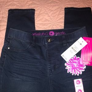 Wishful Park NWT dark Jean Jeggings